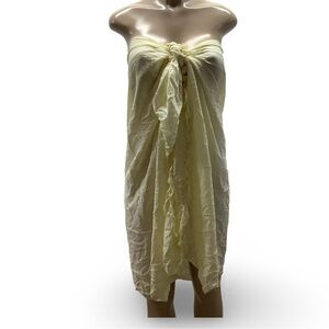 Rama 100% Rayon Beach Sarong With Fringe Trim. New With Tags